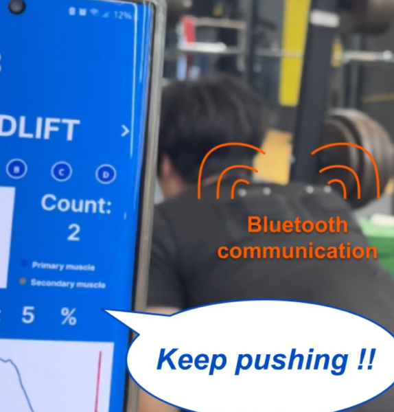 TrainerTap: Weightlifting Support System Prototype Simulating Personal Trainer's Tactile and Auditory Guidance